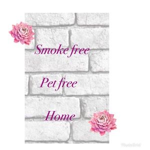 All items are from smoke free pet free home